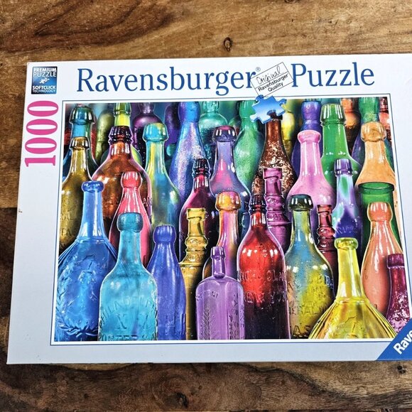Ravensburger 1000 Piece Jigsaw Puzzle Colorful Bottles By Aimee Stewart COMPLETE - Picture 3 of 9
